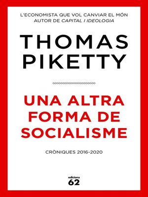 cover image of Una altra forma de socialisme